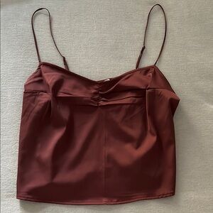 A&F Silk Spaghetti Strap Top